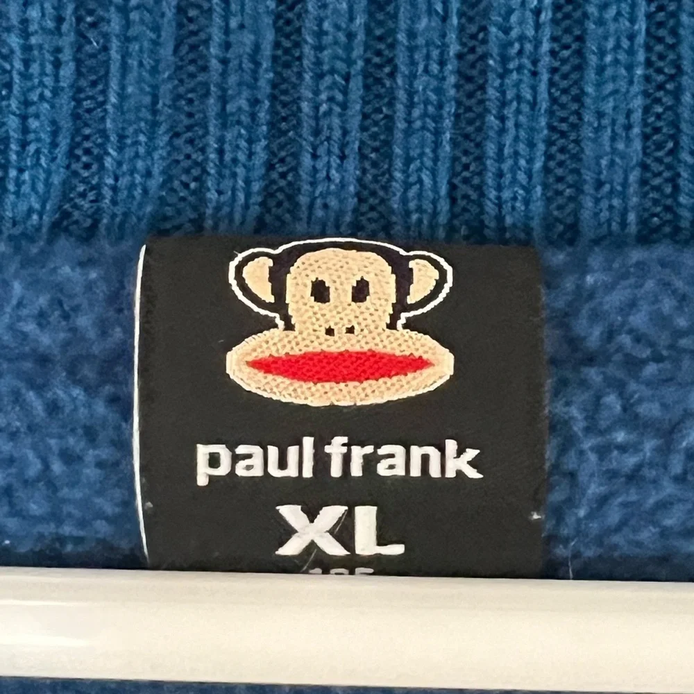 Vintage Paul Frank fleece jacket. Size XL.